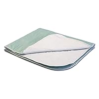 Lumex Washable Incontinence Bed Pad with 3-Layer Protection, 42x35