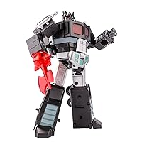 Black Optimu Prime Deformation Toys Small Scale G1 Small Gun Autobot Action Figure