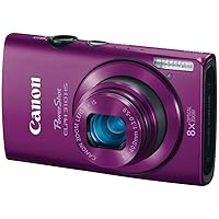 Canon PowerShot ELPH 310 HS 12.1 MP CMOS Digital Camera with 8x Wide-Angle Optical Zoom Lens and Full 1080p HD Video (Purple)