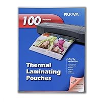100-Pack, 5 Mil Thermal Laminating Pouches 9 x 11.5 Inches, Letter Size, LP105H
