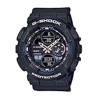 Casio Ladies G-Shock S-Series Black Resin Band Watch GMAS140-1A