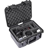 SKB Cases iSeries 1309-6 Camera Case with Custom Foam Interior for Blackmagic Design Pocket Cinema Camera 6K Pro and Accessories