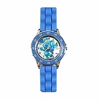 Accutime Blue's Clues Analog Quartz Wrist Watch with Small Face, Silver Accents for Girls, Boys, (BLU9000AZ)