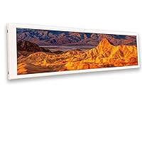 8.8 inch Stretched Bar LCD Monitor 1920x480 Wide Screen Portable Monitor for PC Laptop Aida 64 Windows mac OS Secondary Monitor - White