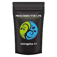 Prescribed For Life Astragalus Powder 4:1 | Natural Milk Vetch Root Fine Powder | Gluten Free, Vegan, Non GMO, Soy Free, Kosher | Astragalus membranaceus (1 kg / 2.2 lb)