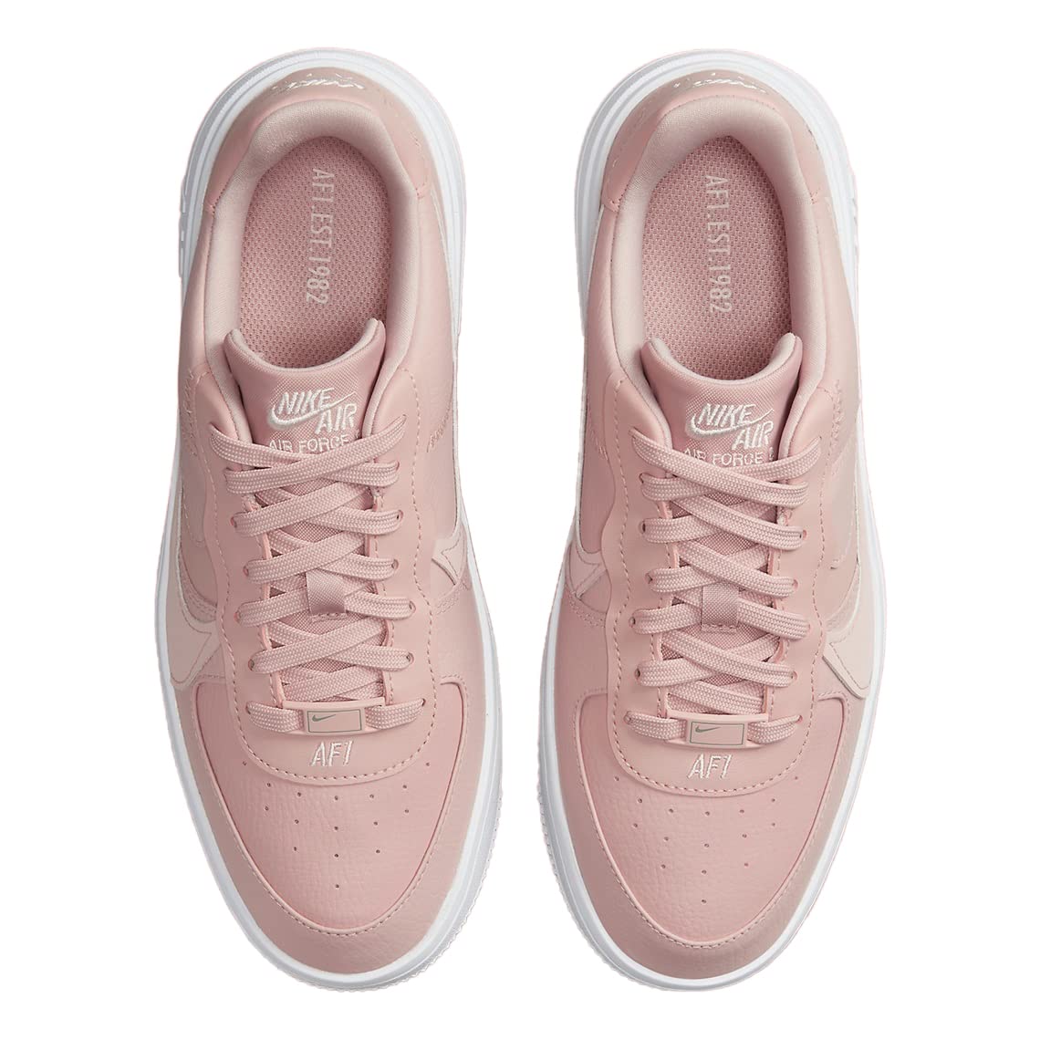 Nike Women's Air Force 1 PLT.AF.ORM Pink Oxford/Light Soft Pink (DJ9946 602)