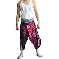 Men's Japanese Style Pants One Size