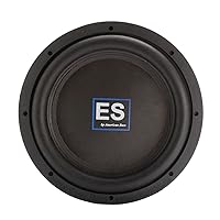American Bass XD ES 1244 12 Inch Dual 4 Ohm Voice Coil 1500 Watt Max Power Subwoofer Speaker w/ 65 Ounce Magnet & Carbon Fiber Non Pressed Paper Cone