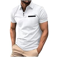 Muscle Shirts for Men Short Sleeve Simple Solid Color Shirt Button Up Casual Stylish Fashion 2024 Tees