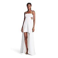 HALSTON Women's Asher Gown in Stretch Crepe