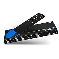 OREI eARC 4K 60Hz Dolby Atmos Audio Extractor Switch with 3 Inputs - Connect ARC/eARC Soundbar. HDMI 2.0 and HDCP 2.2 Compliant - CEC Pass Through - HDR, Dolby Vision Supported (HDA-934)