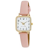 Rae Dunn Women's Amy 24mm Square Face Vegan Leather Strap Watch (RD1003)