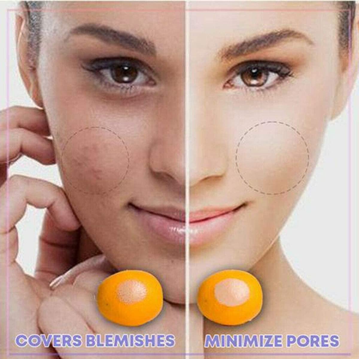 Primer Face Makeup - 3 Colors Correction Facial Cream and Sunscreen,Suitable for Dry, Oil and Sensitive Skin, Moisturizing, Long-Lasting, Water and Sweat Resistant