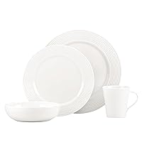 Lenox Tin Can Alley Seven 4Pc Place Setting, 4.70 LB, White