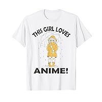 This Girl loves Anime T-Shirt