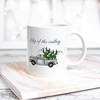 Funny White Ceramic Coffee Mug Happy Easter Day Flowers And Gray Coffee Cup Drinking Mug With Handle For Home Office Desk Novelty Easter Gift Idea For Kid Children Women Men