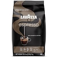 Espresso Whole Bean Coffee Blend, Medium Roast, 2.2 Pound Bag (Packaging May Vary) Premium Quality, Non GMO, 100% Arabica, Rich bodied