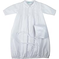 Feltman Brothers Unisex White Take-Me-Home Gown & Hat Newborn