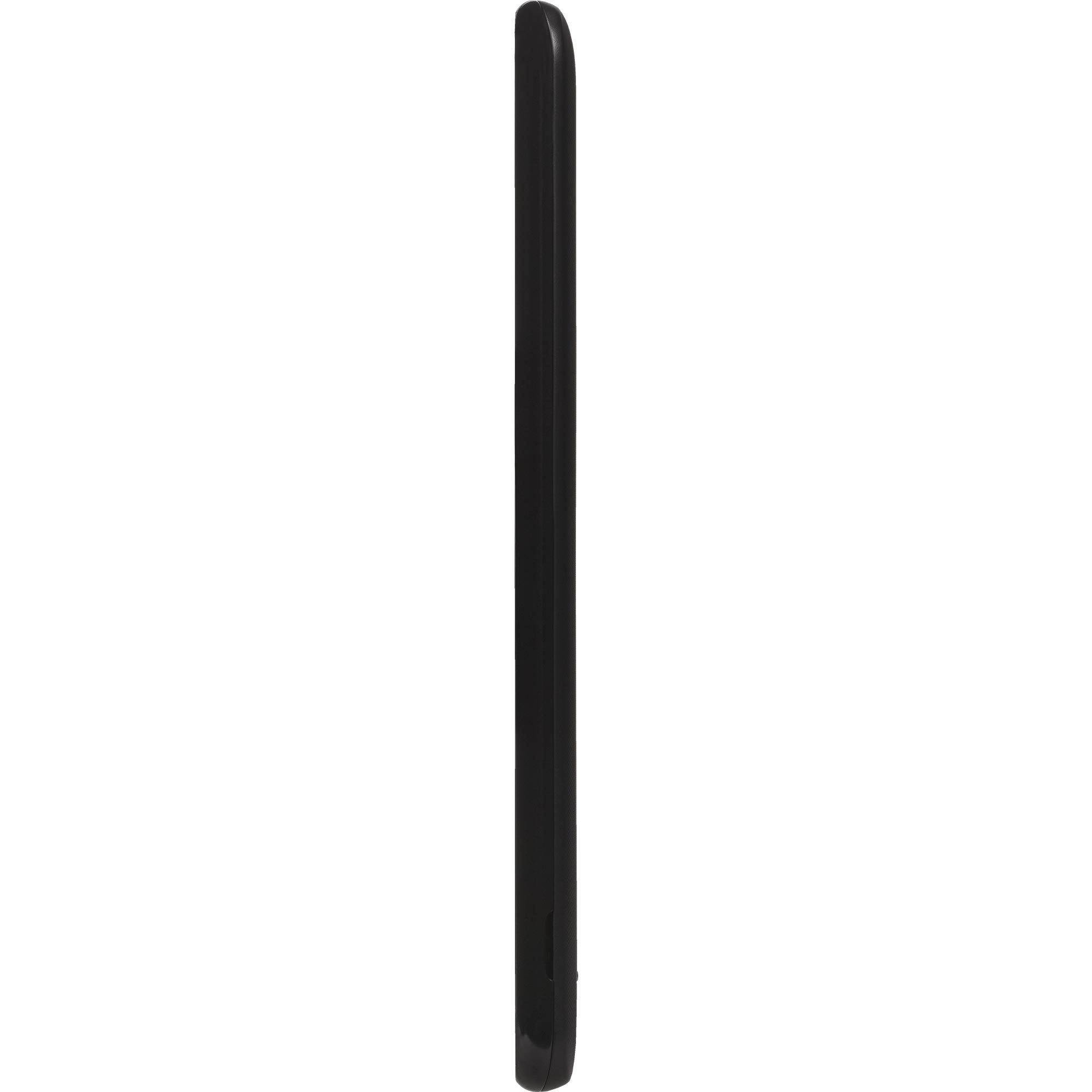 total wireless LG Rebel 4 4G LTE Prepaid Smartphone (Locked) - Black - 16GB - Sim Card Included - CDMA