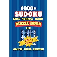 Sudoku Puzzles For Adults - Over 1000 Puzzles & Solutions, Easy to Hard Teens, Adults, Seniors: Gentle Exercise for the Mind - Beyond the Basics