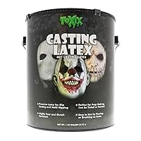Casting Latex 1 Gallon - Premium Latex for Prop Making, Easy Mold Making, Pouring, and Brushing on Coats!