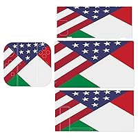 American Italy Flag Switch Sticker Skin Cute Pattern Full Wrap Skin Protection for Switch