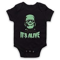 Unisex-Babys' Frankenstein It's Alive Baby Grow