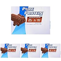 Pure Protein Chocolate Ca Size 6ct Pure Protein Chocolate Bar 1.76z (Pack of 4)