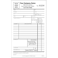 Custom Small Service Order Form / 4.25 x 7