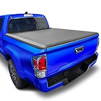 Tyger Auto T1 Soft Roll-up Truck Bed Tonneau Cover Compatible with 2016-2023 Toyota Tacoma | 5' (60