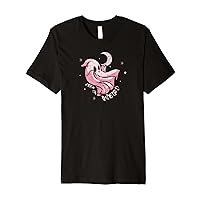 Morbid Keep It Weird Pink Ghost Premium T-Shirt
