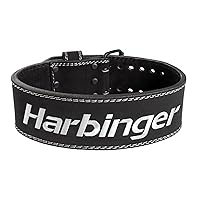 Harbinger Unisex 10mm Powerlifting Gym Belt for Weightlifting, Deadlifts,and Squats