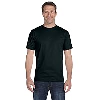 Hanes Men's Big-tall Beefy T-shirt-d, Black, 3XLT