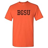 Bowling Green State BGSU Falcons Basic Block, Team Color T Shirt, College, University