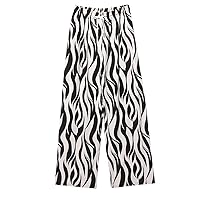 JOKnet Women's Sarah Telo Wave Pattern Easy Wide Pants, Bottoms, Quick Drying, Spring/Summer, Thin, Cool, Cool, Refreshing