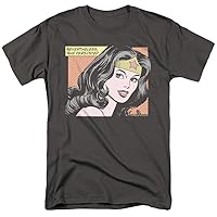 Wonder Woman She Persisted Unisex Adult T Shirt for Men and Woman