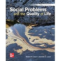 Loose Leaf for Social Problems and the Quality of Life Loose Leaf for Social Problems and the Quality of Life Paperback Kindle Loose Leaf