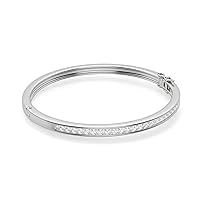 Lovely New Beginnings Bracelet, Round Cut 1.50CT, Colorless Moissanite Bracelet, White Gold Plated 925 Sterling Silver, Wedding Gift, Engagement Gift, Perfact for Gift Or As You Want