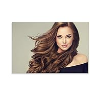 Posters Hair Salon Poster Fashion Ladies Wall Art Hair Coloring Hairdresser Spa Color Salon Makeup Artist Pa Canvas Painting Posters And Prints Wall Art Pictures for Living Room Bedroom Decor 24x36in