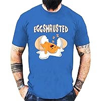 Happy Easter Shirt,Eggshausted of Easter Egg Hunts T-Shirt Sleeping Egg Tee T-Shirt,Gift for Easter