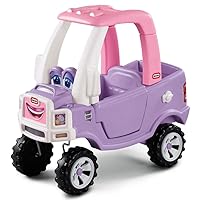 Princess Cozy Truck Ride-On, Pink Truck, 90cm x 45cm x 89cm