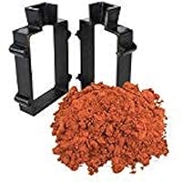 Sand Casting Set with 5 Lbs Petrobond Quick Cast Sand Casting Clay and Cast Iron Mold Flask Frame Melt Pour Metals