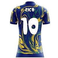 2022-2023 Brazil Away Concept Football Soccer T-Shirt Jersey (Zico 10)