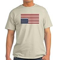 CafePress Inverted American Flag (Distress Cotton T-Shirt