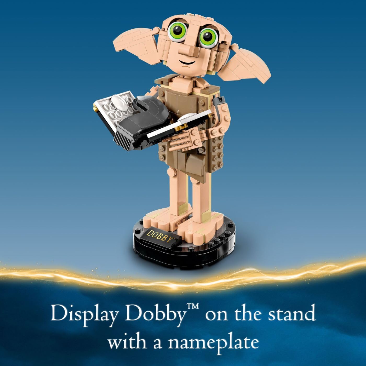 LEGO Harry Potter Dobby The House-Elf 76421 Building Toy Set for 8 Year Old Boys, Girls, and Kids; Authentically Detailed Build and Display Model of a Beloved Character