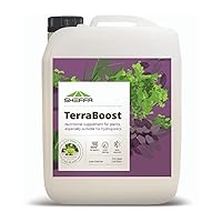 TerraBoost Liquid Fertilizer for Vegetables and Flowers Plant Food Great for Indoor and Outdoor Growing (10 Liters)