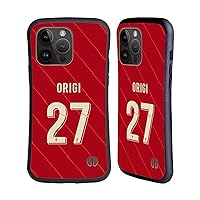 Officially Licensed Liverpool Football Club Divock Origi 2021/22 Players Home Kit 2nd Group Hybrid Case Compatible with Apple iPhone 15 Pro Max