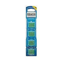 REACH® Listerine Ultraclean Access Flosser Refill Heads | Dental Flossers | Refillable Flosser | Effective Plaque Removal | Mint Flavored | 28 ct, 1 Pack, Package May Vary