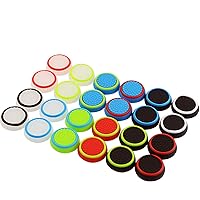 Liphontcta Beautymood 12Pair Controller Noctilucent Thumb Grips Caps For PS3 /PS4/PS2/ /Xbox 360 /Xbox One, 12 colors