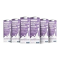 Bambara Nut Milk Everyday | Unsweetened Shelf-Stable Plant-Based Milk | 5g Protein, 35% DV Iron, 20% DV B12, 33.8 Fl Oz - (Pack of 6) by WhatIF Foods